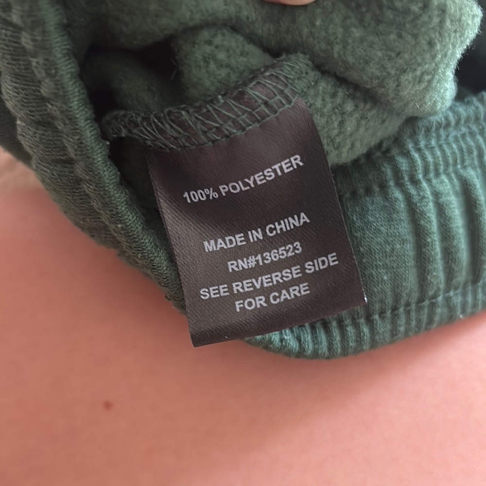 Brooklyn Cloth Green Track Pants - Picture 4 of 5